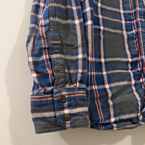 WindRiver Outfitting Co. - Men's Flannel Checkered Long Sleeve Shirt, Large - Picture 5 of 8